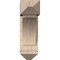 Ekena Millwork Thorton Arts and Crafts Smooth Bracket w/ Offset Brace, Douglas Fir, 7 1/2"W x 20"D x 24"H BKT0806X20X24THR03SDF - alternate 3